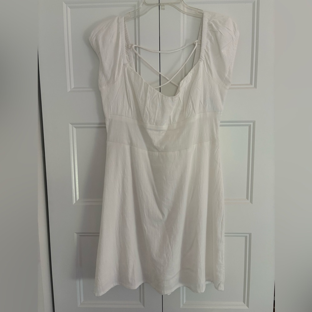 RVCA White Slip Dress